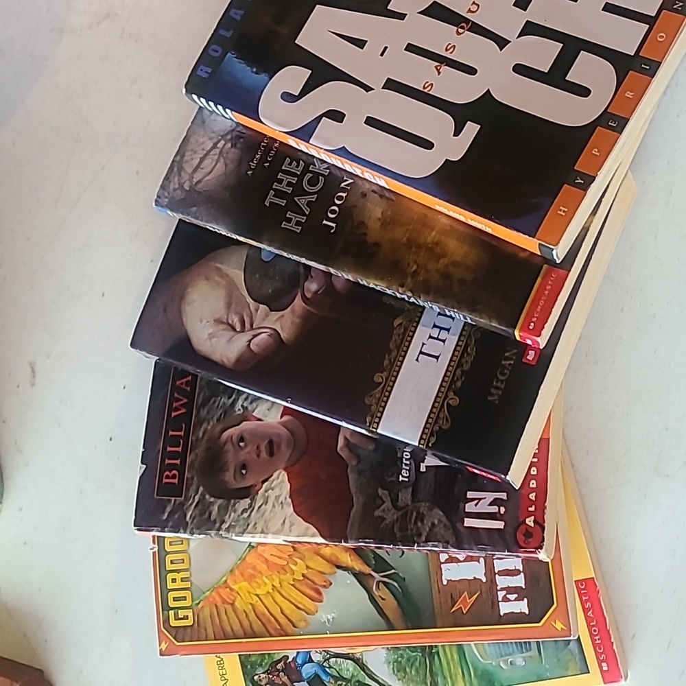 SCHOLASTIC  6 Book Bundle Kids Suspense